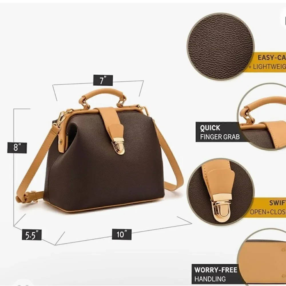 🛍️ Rofozzi Women’s crossbody Bag with Top handle shoulder tote 👜 fashion bags